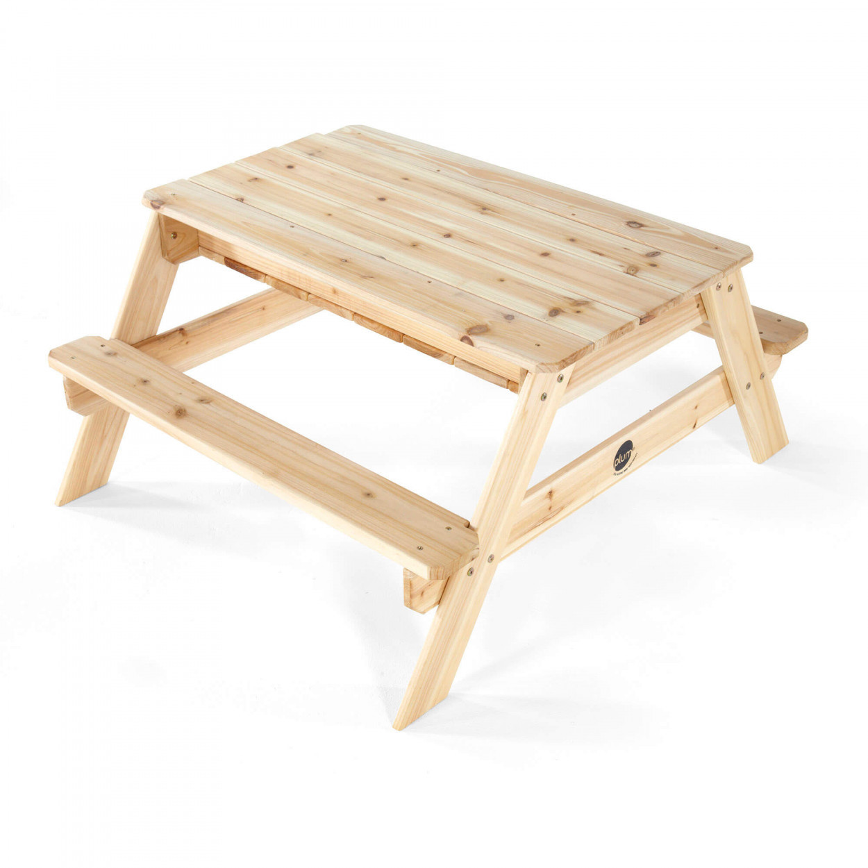 Plum Wooden Sand and Picnic Table