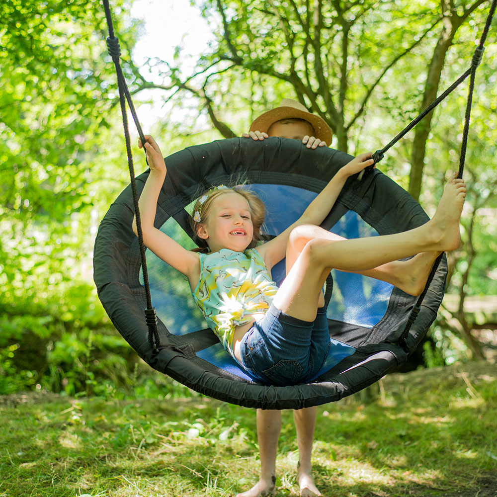 Plum Spider Monkey II Swing Set
