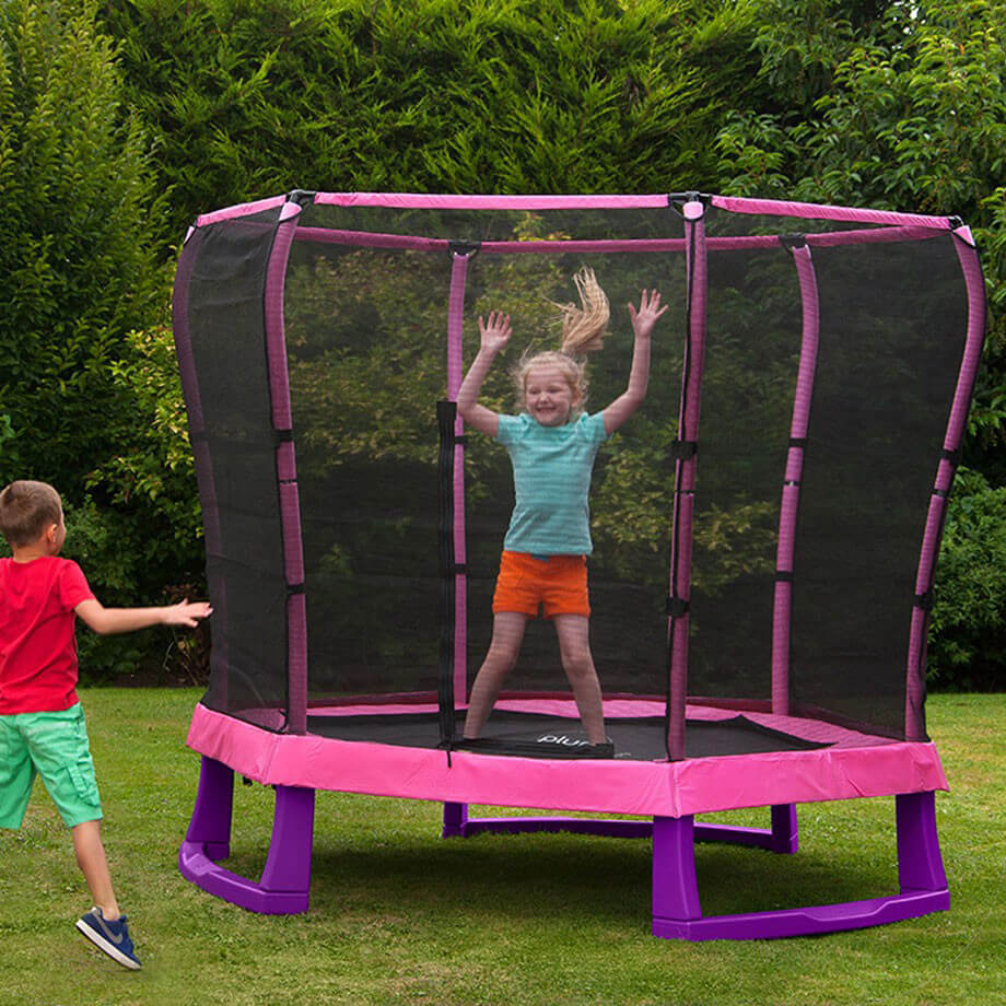 Plum Junior Jumper Trampoline - Pink and Purple - 7ft