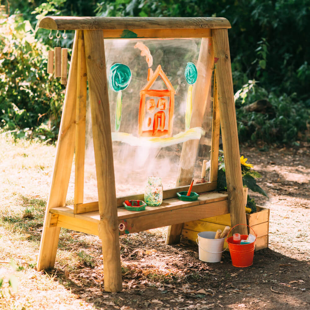 Plum Discovery Create & Paint Easel