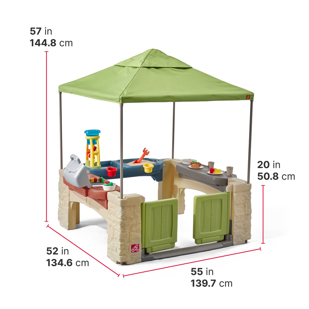 Step2 All-Around Playtime Patio with Canopy