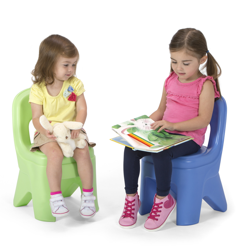 Simplay3 Play Around Chairs - Blue/Green (2-Pack)