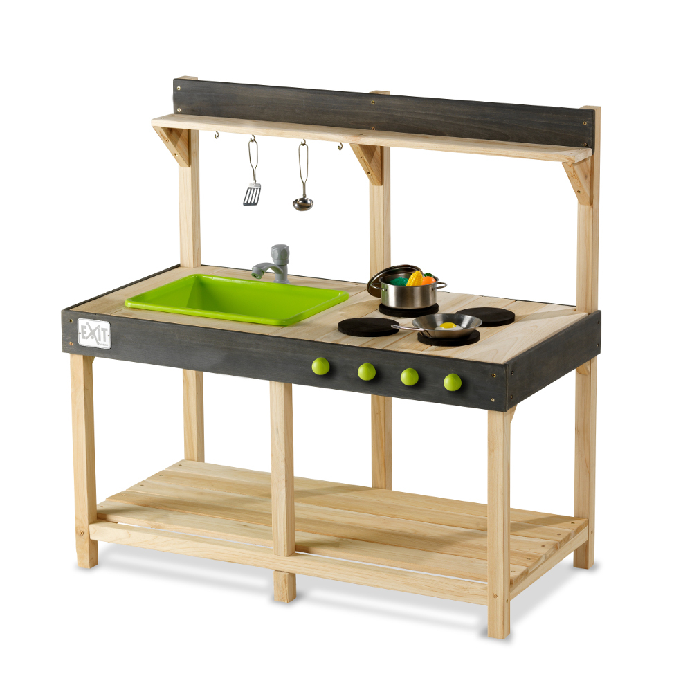 Wooden outdoor sales play kitchen