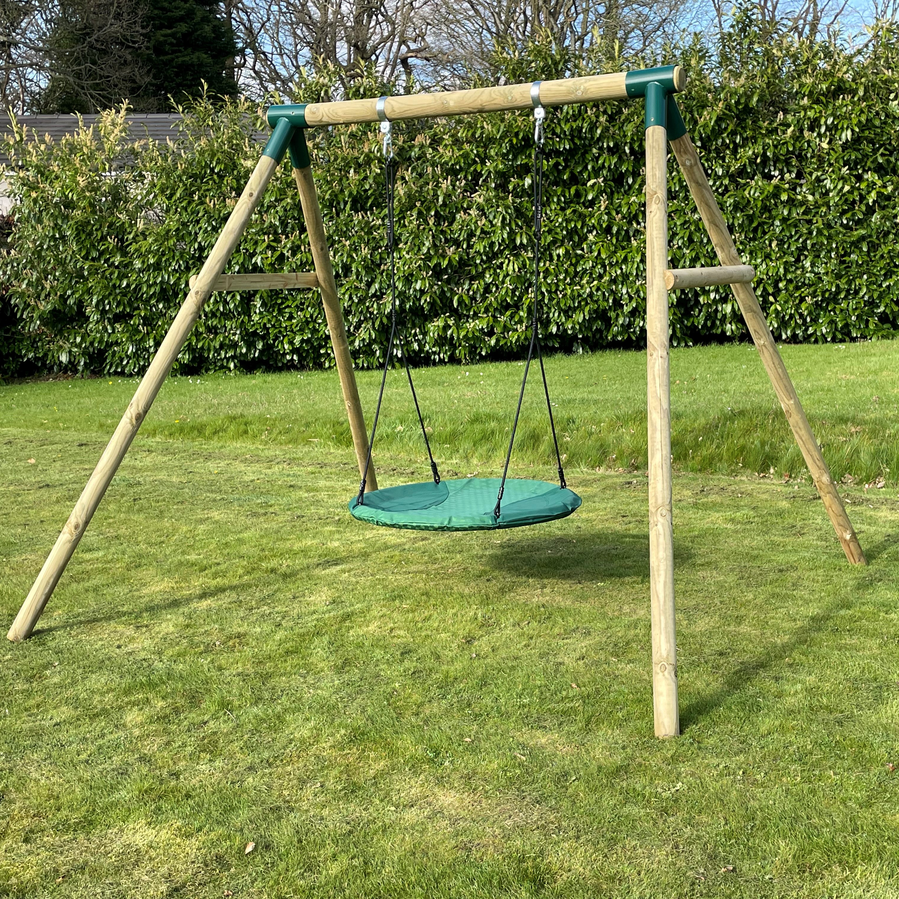 Actiplay Celine Nest Swing with FREE Grass Protection Mats