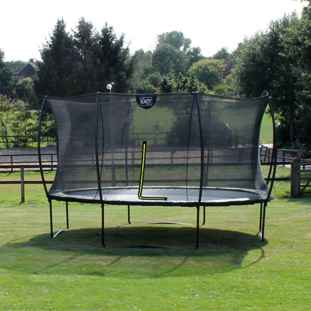 EXIT Toys Silhouette Trampoline with Safety Net -14ft