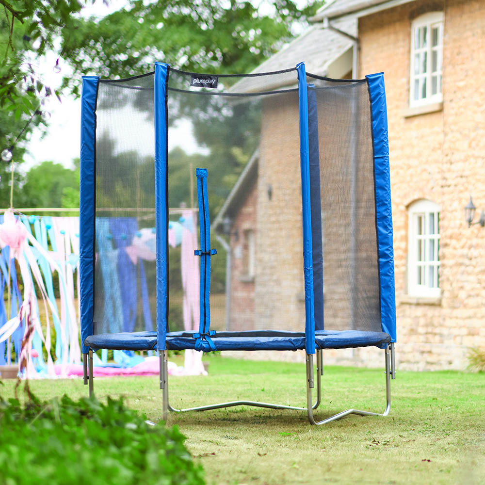 Plum Junior Trampoline - Blue - 6ft 