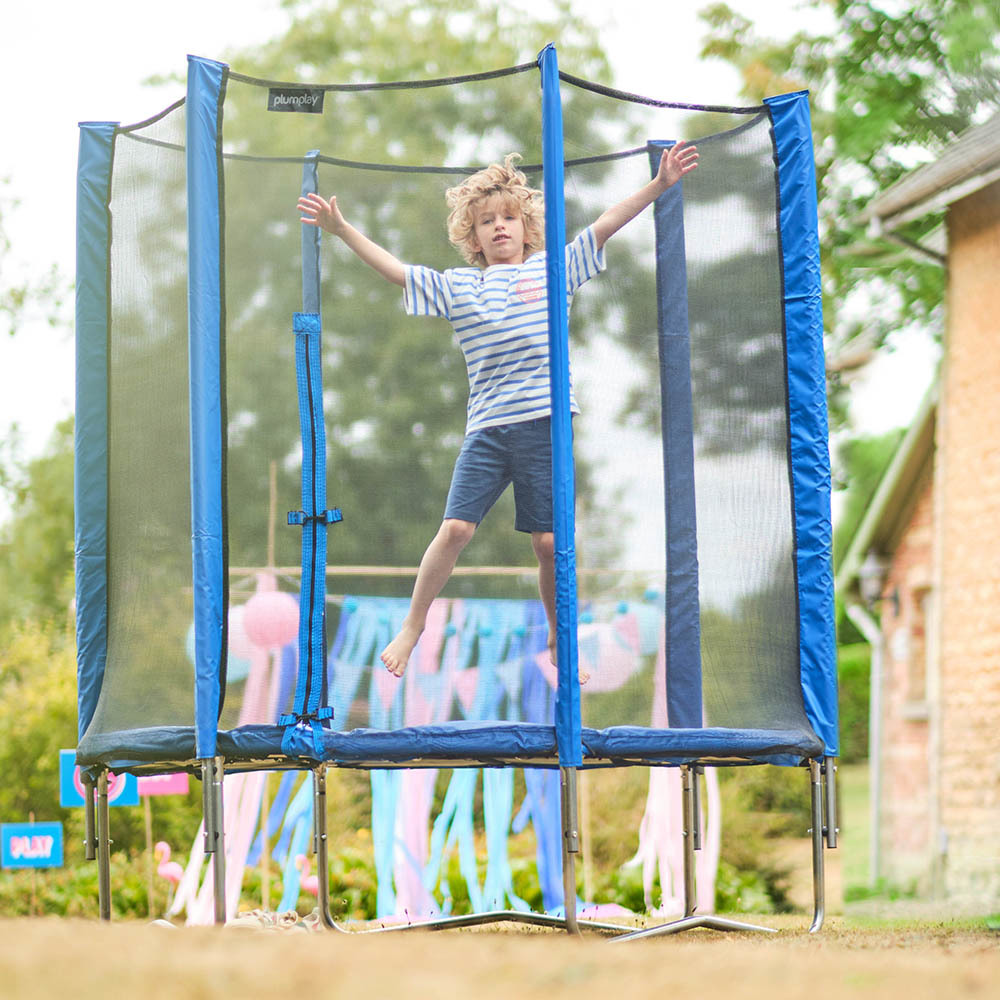 Plum Junior Trampoline - Blue - 6ft 