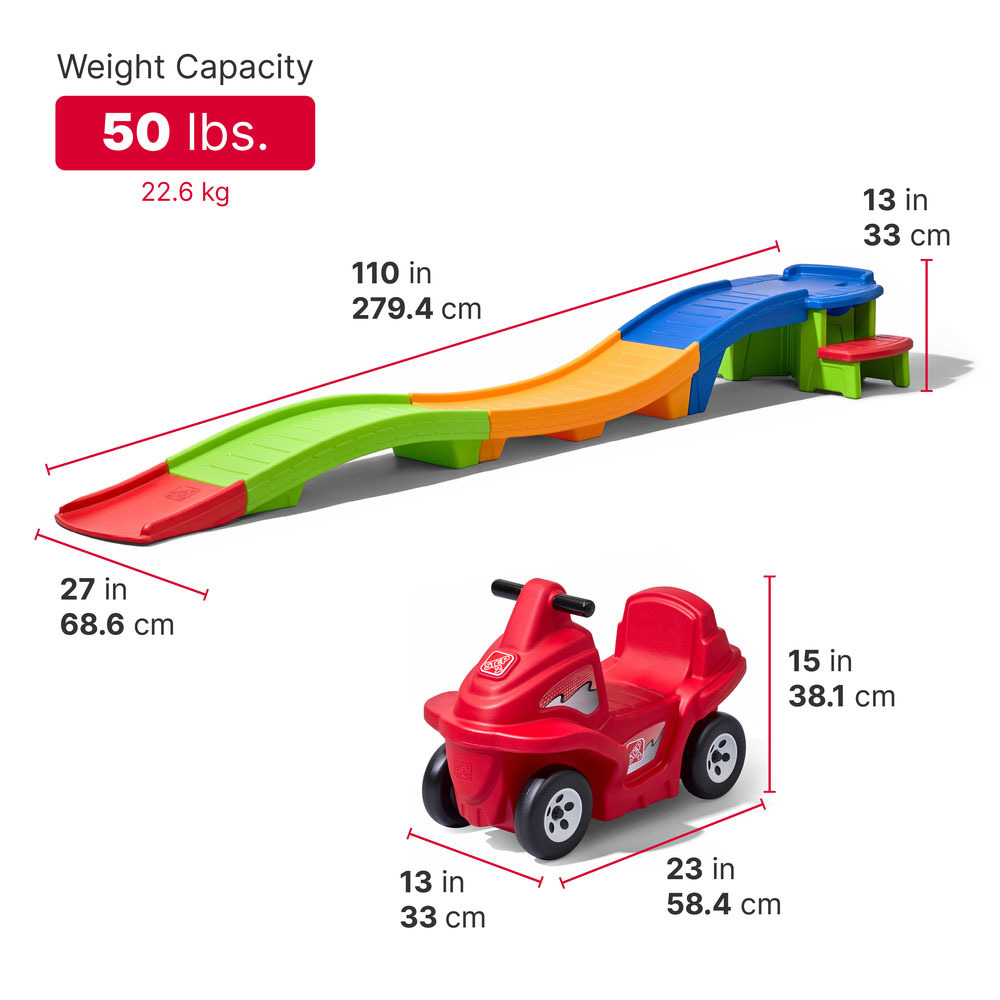 Step2 Rapid Ride & Hide Adventure Roller Coaster 