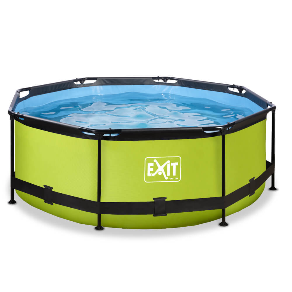 EXIT Toys Frame Pool - Lime - 244 x 76cm