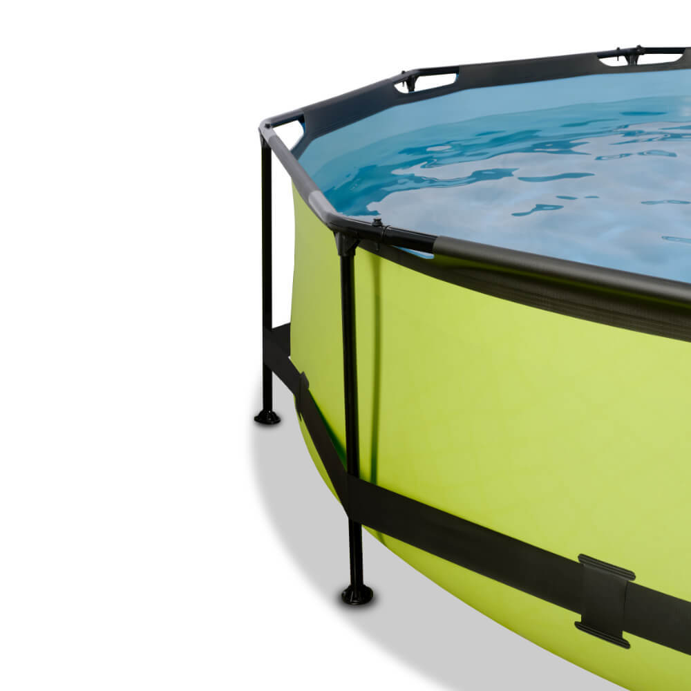 EXIT Toys Frame Pool - Lime - 360 x 76cm