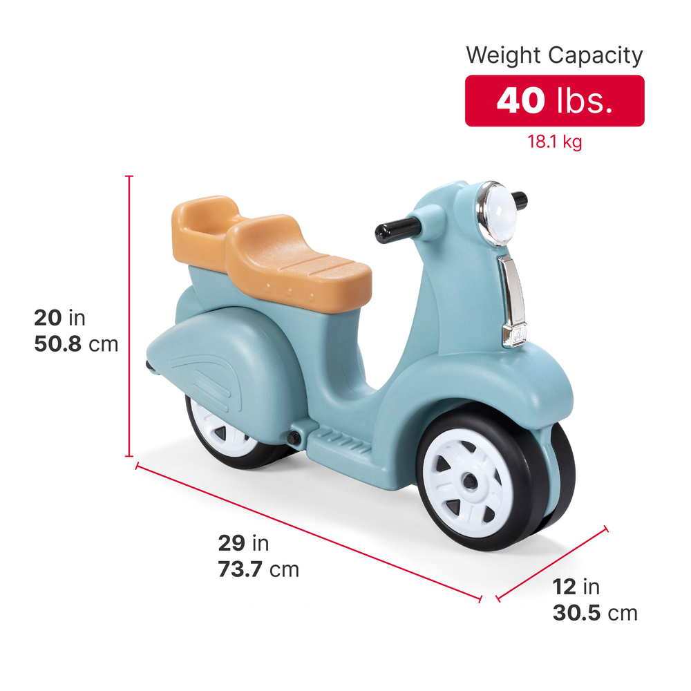 Step2 Ride Along Scooter - Aqua