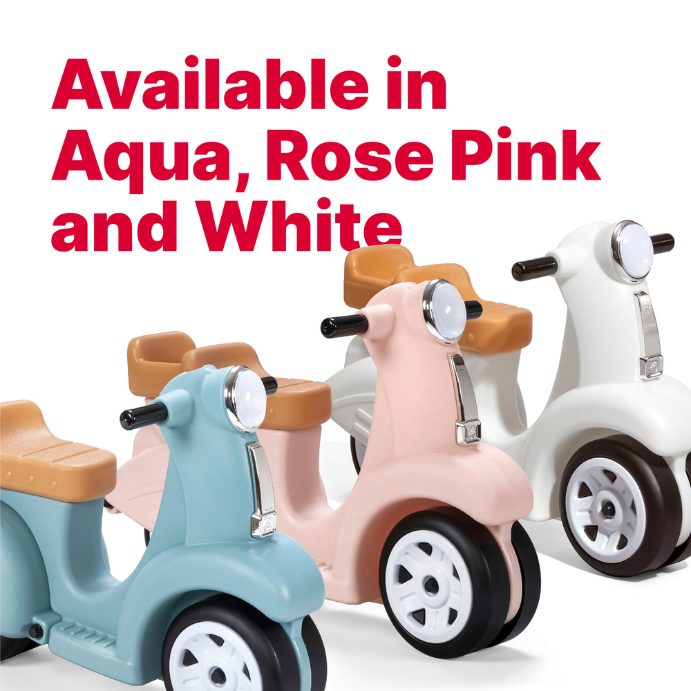 Step2 Ride Along Scooter - Rose Pink