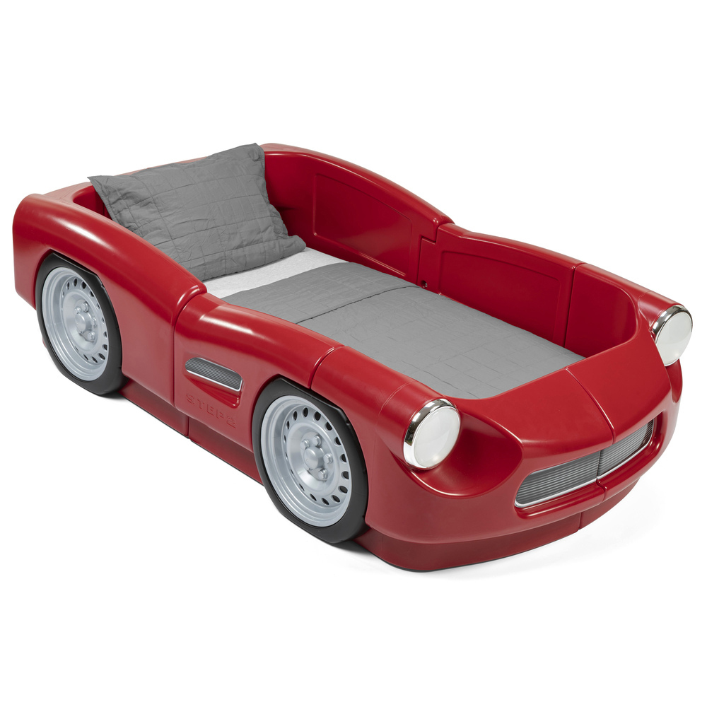 Step2 Roadster Toddler to Single Bed - Red