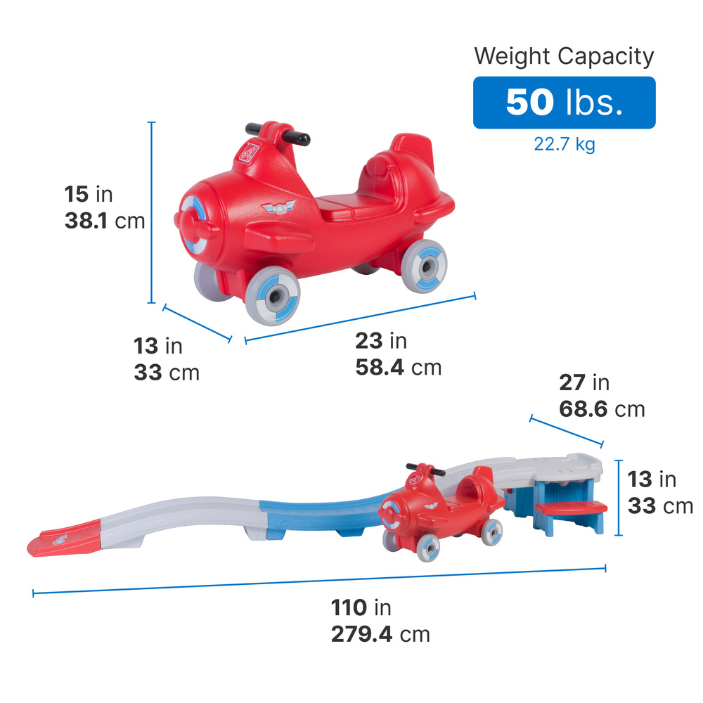 Step2 Sky Rider Up & Down Roller Coaster - 2nd Generation Coaster