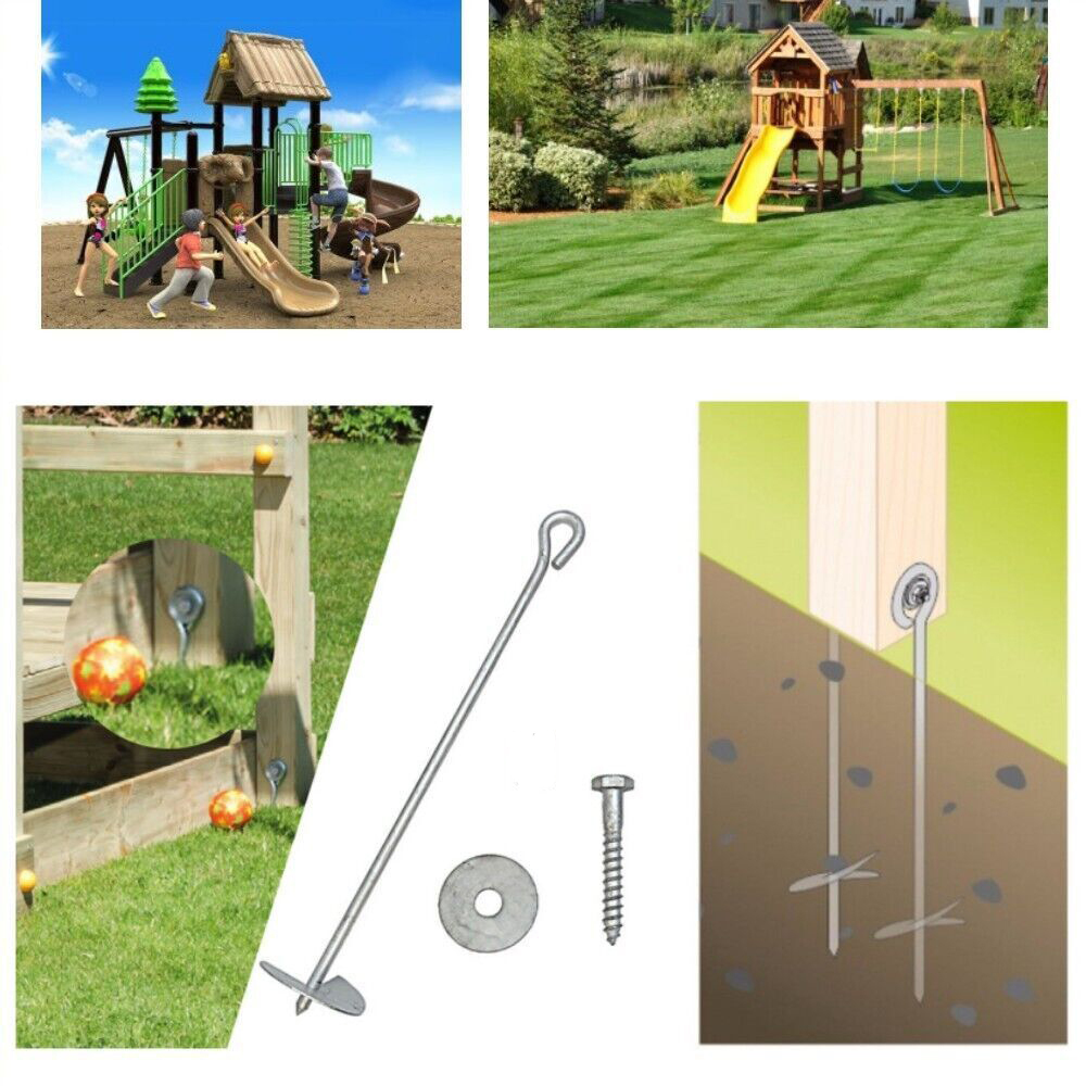 Actiplay Ground Anchor Screw - Galvanised