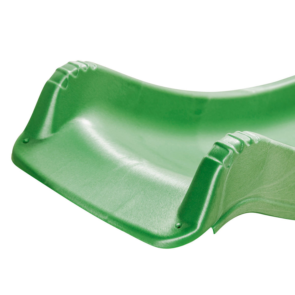 KBT Toys 6ft (175cm) Wavy Slide - Lime Green