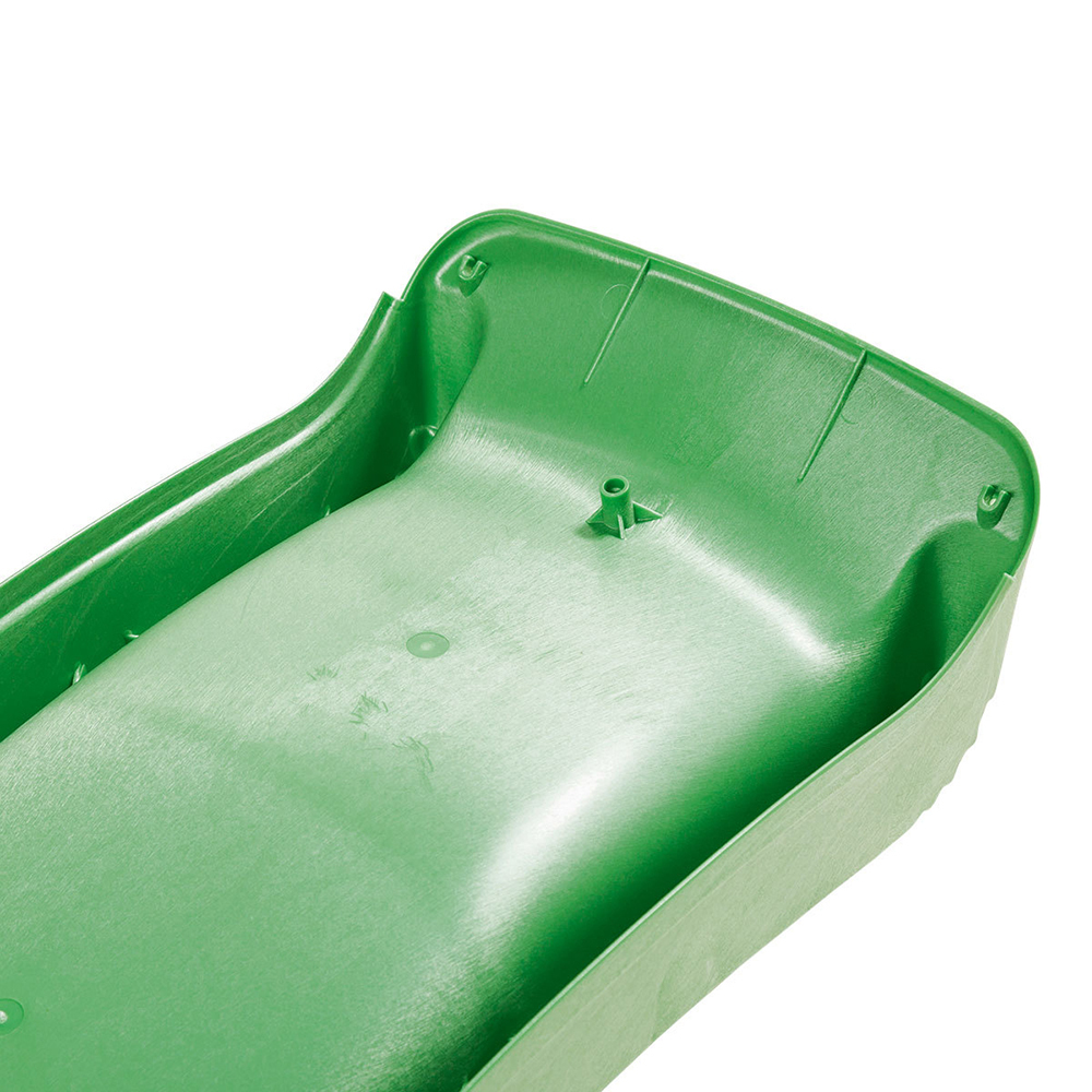 KBT Toys 6ft (175cm) Wavy Slide - Lime Green