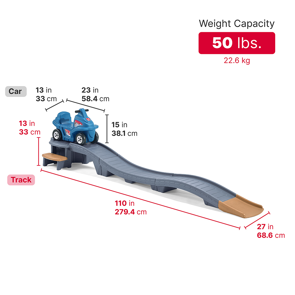 Step2 Platinum Up & Down Roller Coaster - 2nd Generation Coaster