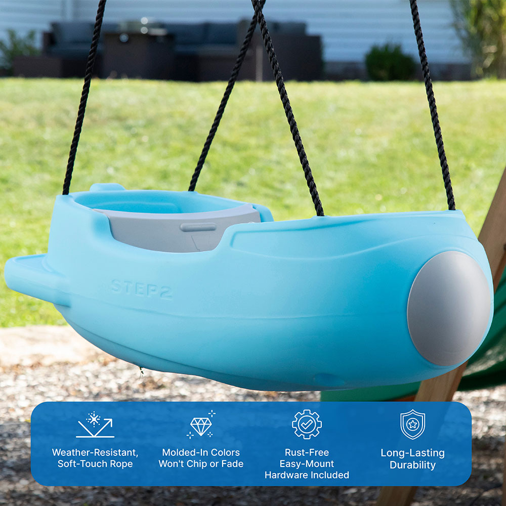 Step2 Rocket Swing For Two - Sky Blue
