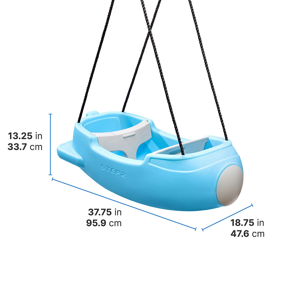 Step2 Rocket Swing For Two - Sky Blue