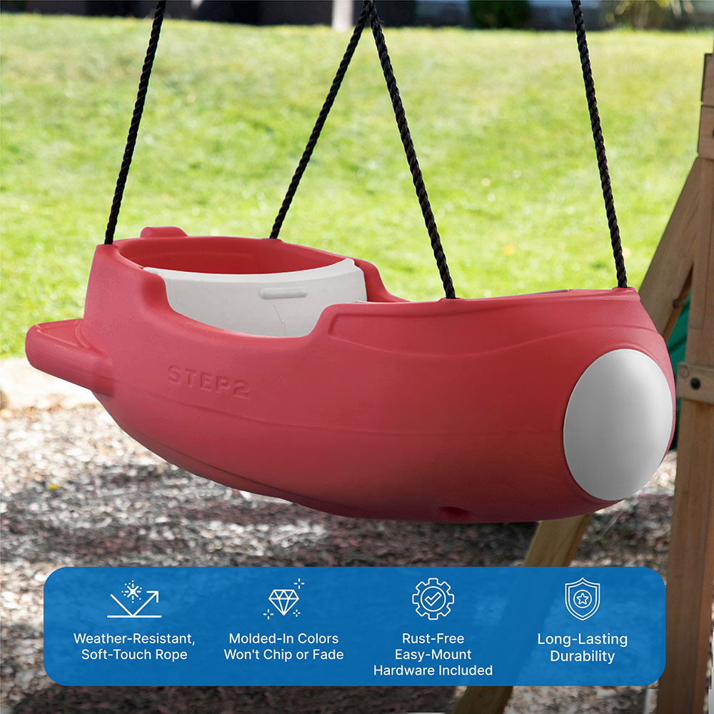 Step2 Rocket Swing For Two - Red