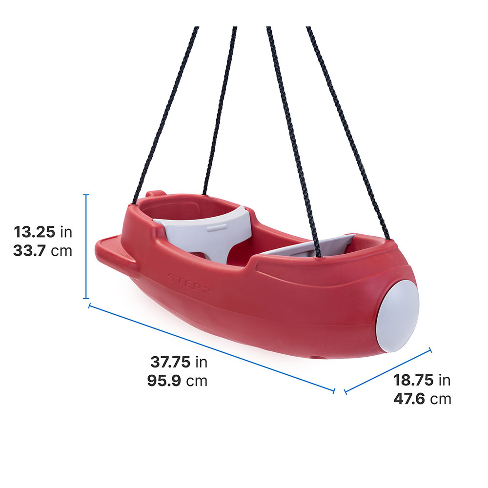 Step2 Rocket Swing For Two - Red