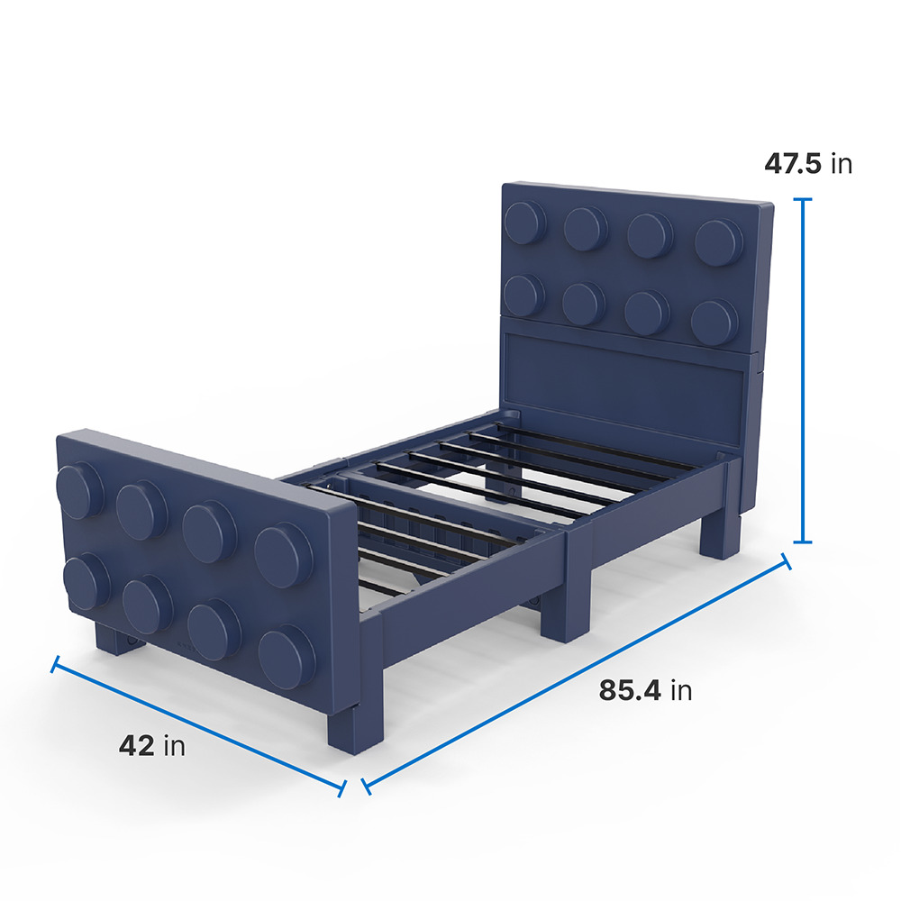 Step2 Contemporary Builders Bed - Denim Blue
