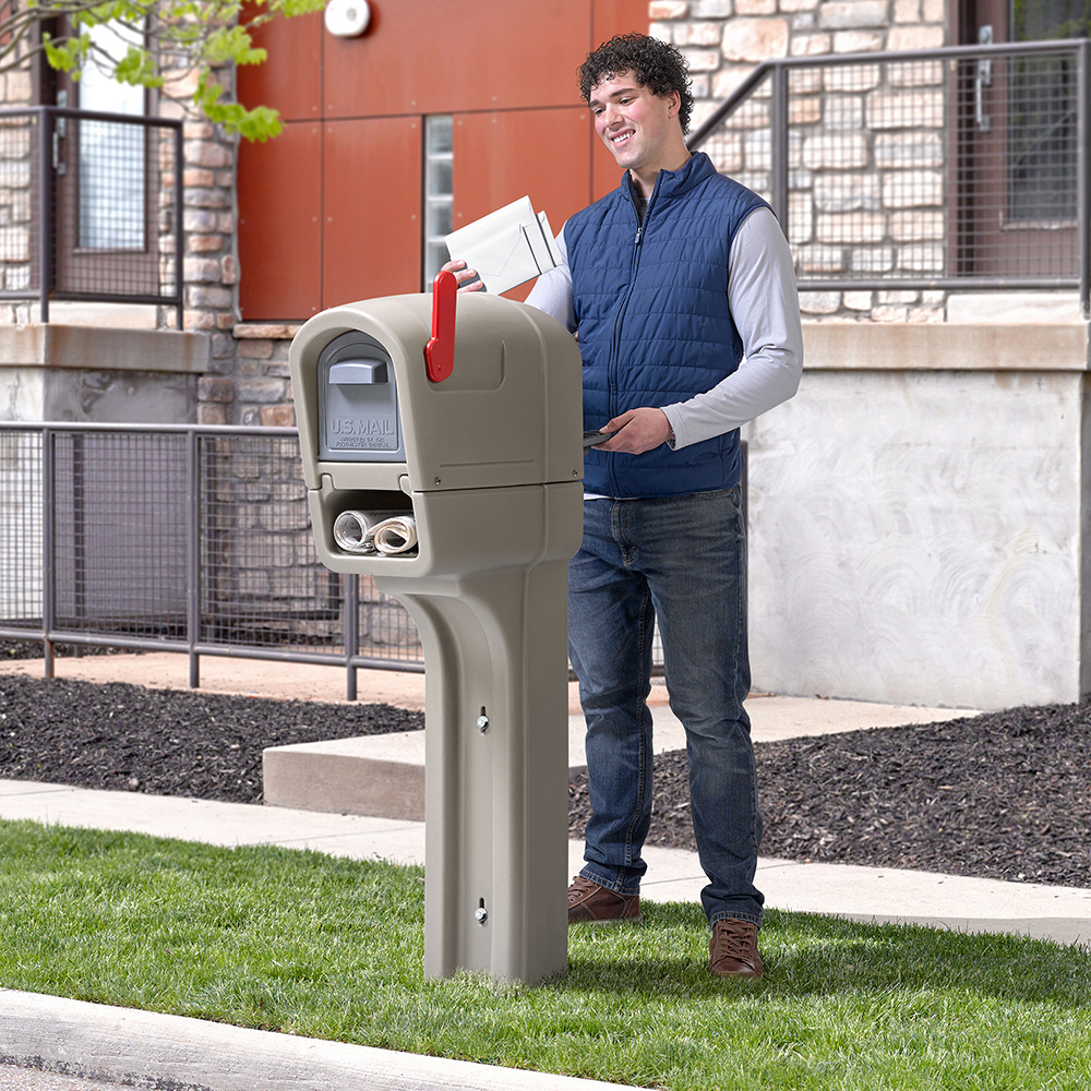 Step2 Mailmaster Plus Mailbox - Stone Grey