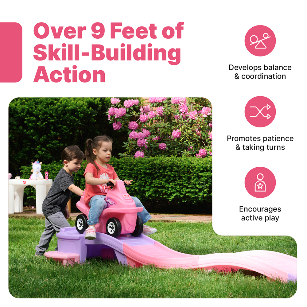 Step2 Bubblegum Blast Roller Coaster