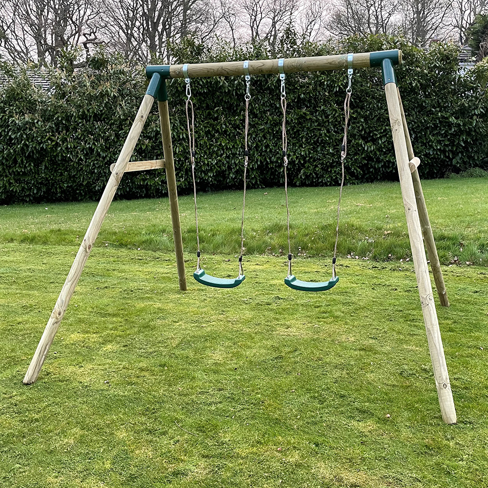 Actiplay Alizee II Double Swing with FREE Protection Mats