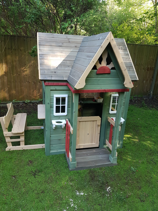 victorian inn wooden playhouse