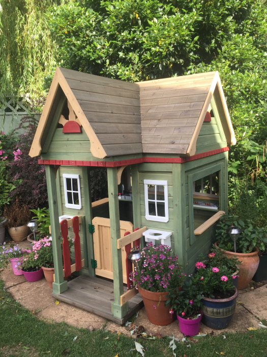 victorian inn wooden playhouse